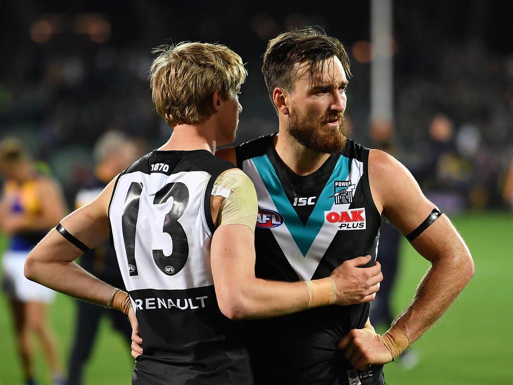 Marshall still looks up to Charlie Dixon. Picture: Daniel Kalisz/Getty Images