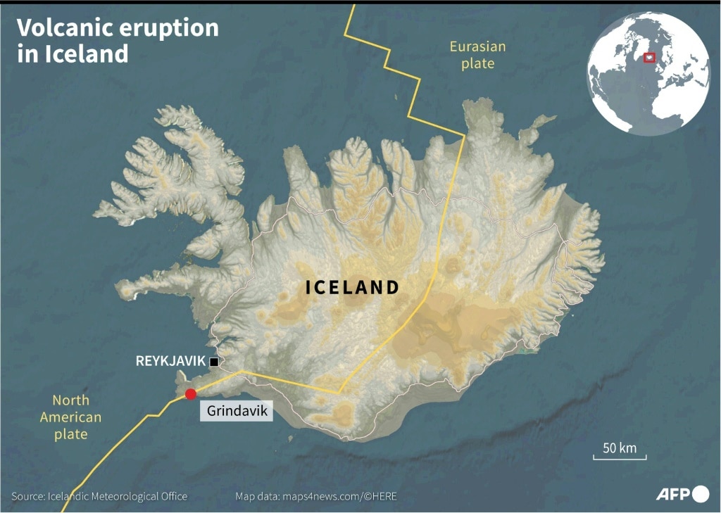 Volcano erupts in Iceland, sixth since December The Courier Mail