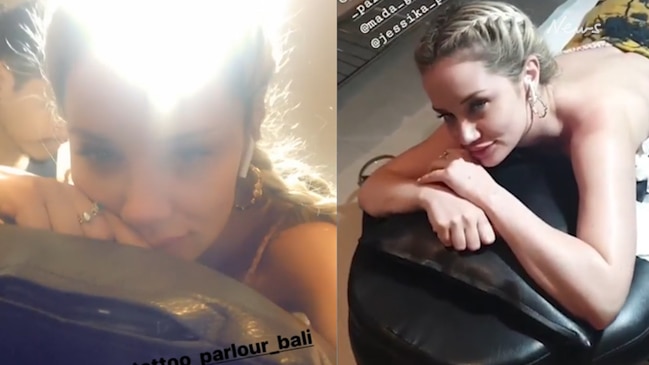 MAFS’ Jessika Power gets new tattoo in Bali