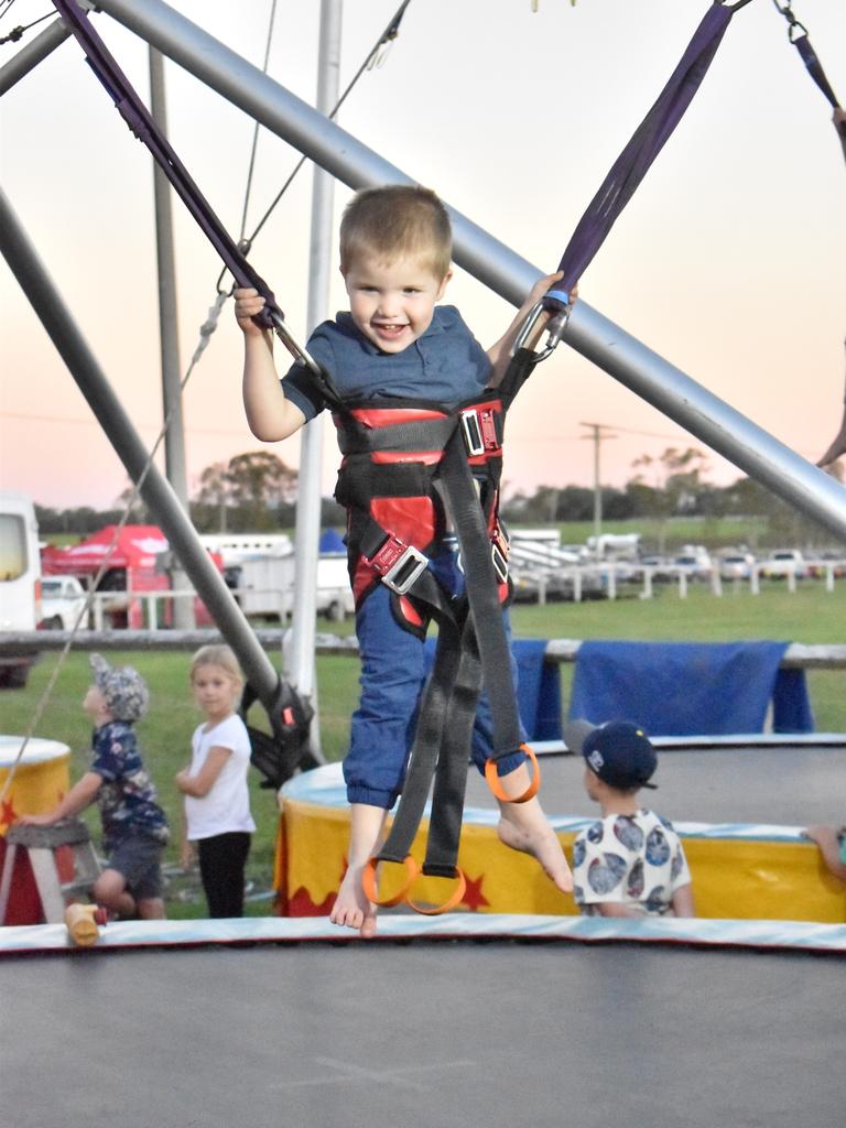 All ages enjoyed the attractions on day one of Show Whitsunday 2021. Picture: Kirra Grimes