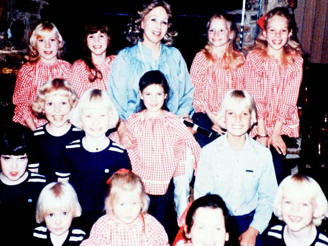 Another photo of Anne Hamilton-Byrne and ‘her’ children. Picture: News Corp