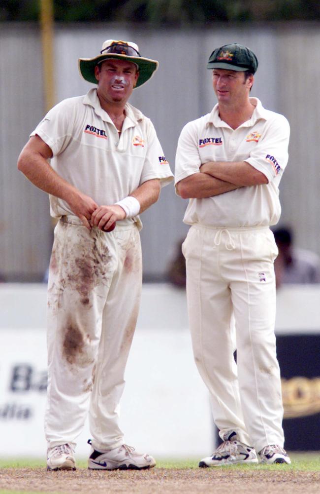 Warne desperately wanted to be Test captain. Waugh pipped him for the role a few months before the West Indian tour and their relationship never recovered.