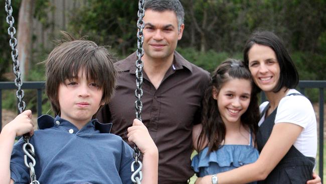 Athos and Fiora Christou before they moved to Melbourne to find schooling for their autistic son Andreas, 8. Fiora since has worked to set up SA’s first autistic school.