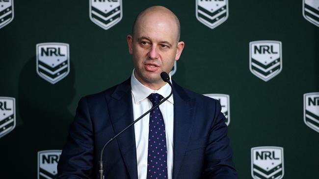 NRL CEO Todd Greenberg.