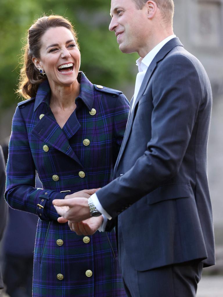 The pair seem relaxed together during public events. Picture: Chris Jackson/Pool/AFP