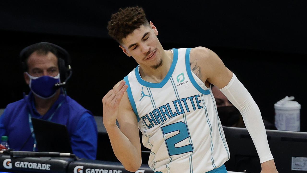 LaMelo Ball is proving his doubters wrong. (Photo by Jared C. Tilton/Getty Images)