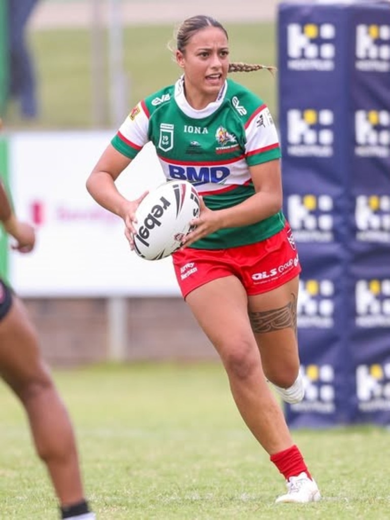 Hayley Bush will again lead the Wynnum Manly U19 campaign – image courtesy Wynnum Manly Facebook