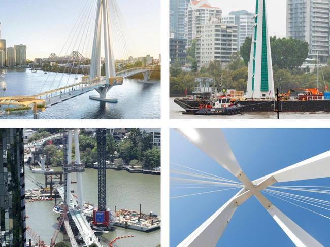 Kangaroo Point green bridge is opening on December 15 after four years of construction.