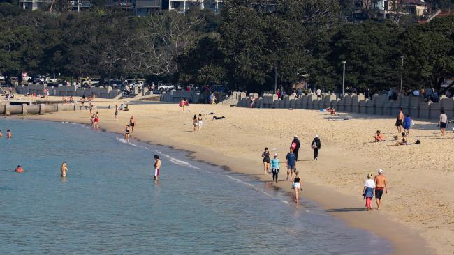 Balmoral Beach is one of Sydney's most popular beaches, located in Mosman. Picture: NCA NewsWire/ Gaye Gerard