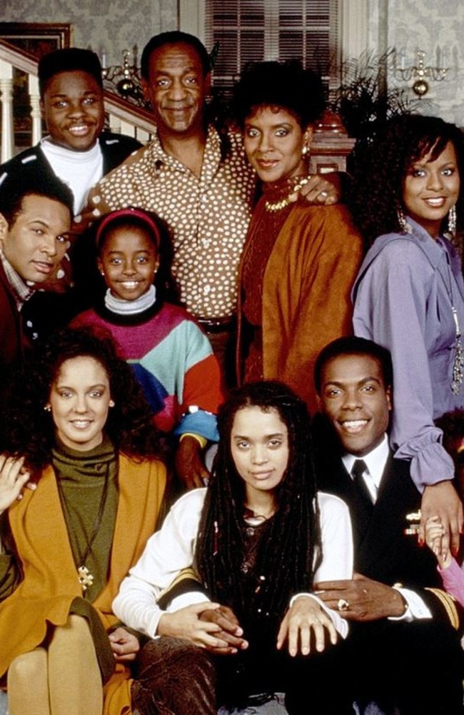 Bill Cosby with the cast of The Cosby Show. picture: Supplied