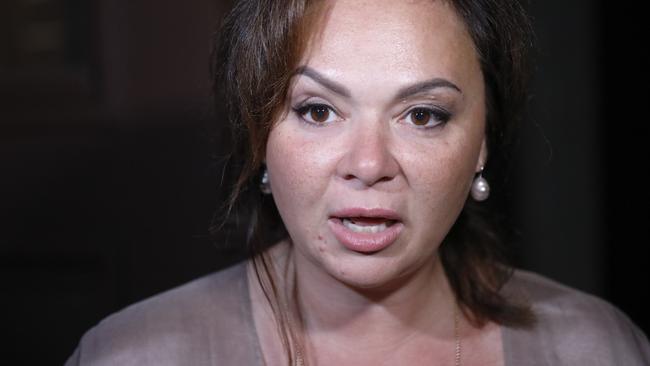 Kremlin-linked lawyer Natalia Veselnitskaya. Pic: AP