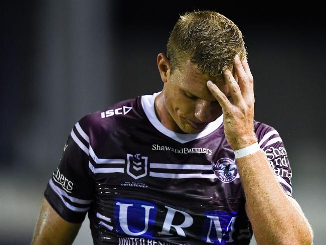 Tom Trbojevic 2019 PRE Round 02 - Manly-Warringah Sea Eagles v Cronulla-Sutherland Sharks, Shark Park, 2019-02-23. Digital image by Nathan Hopkins © NRL Photos