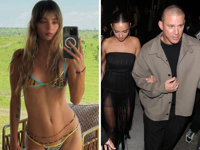 Channing Tatum, 44, confirms romance with new Aussie girlfriend Inka Williams, 25. Picture: Instagram/Backgrid