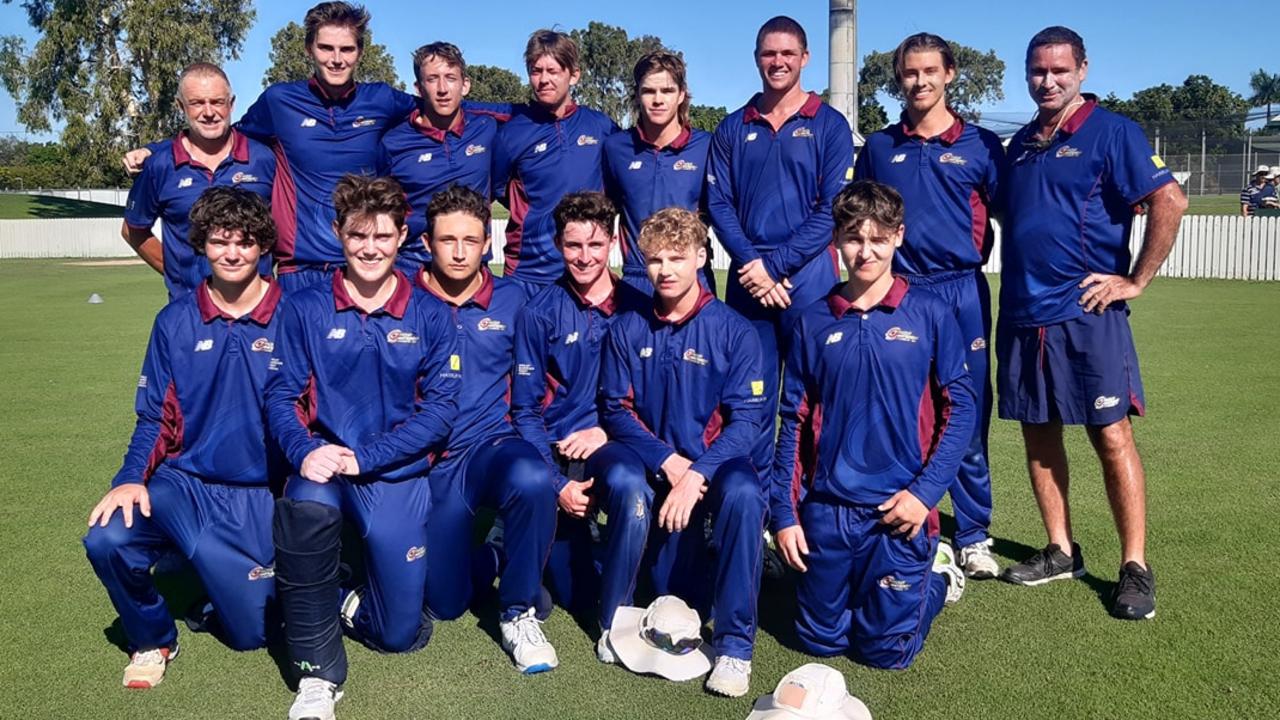 The Mackay-Whitsunday U18s team. Zane Newton was named the best player of the U18 North Queensland championships. Picture: Contributed