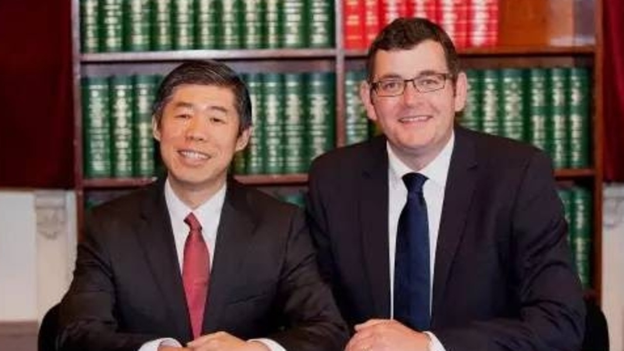 Belt and Road Daniel Andrews introduced to CCP officials by Labor