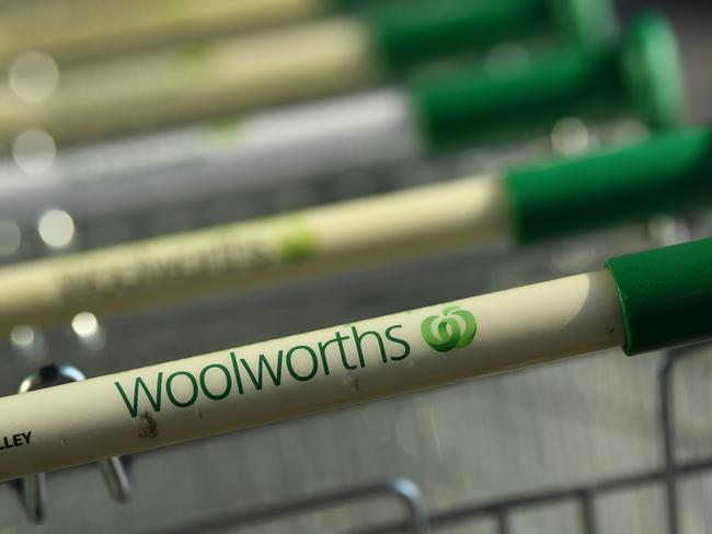 SYDNEY, AUSTRALIA - NewsWire Photos APRIL, 28, 2021: A Woolworth supermarket in Sydney. Picture: NCA NewsWire/Joel Carrett