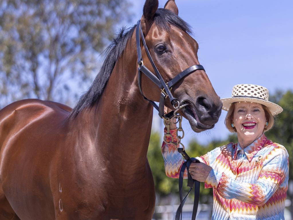 Gai Waterhouse has helped train Just Fine ahead of the Melbourne Cup. Picture: Alex Coppel