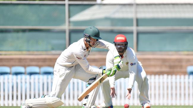 Woodville batsman Matthew Stiddard. Picture: AAP/ Keryn Stevens