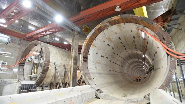 The Melbourne Metro Tunnel which was part of Cappella Capital’s infrastructure platform.