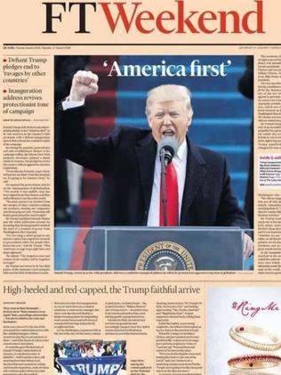 Trump Inauguration 2017: How the world’s newspapers reacted to Donald ...