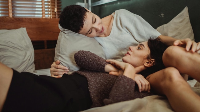8 per cent instead talk to their partners about their mental wellbeing at least once a week. Image: Pexels