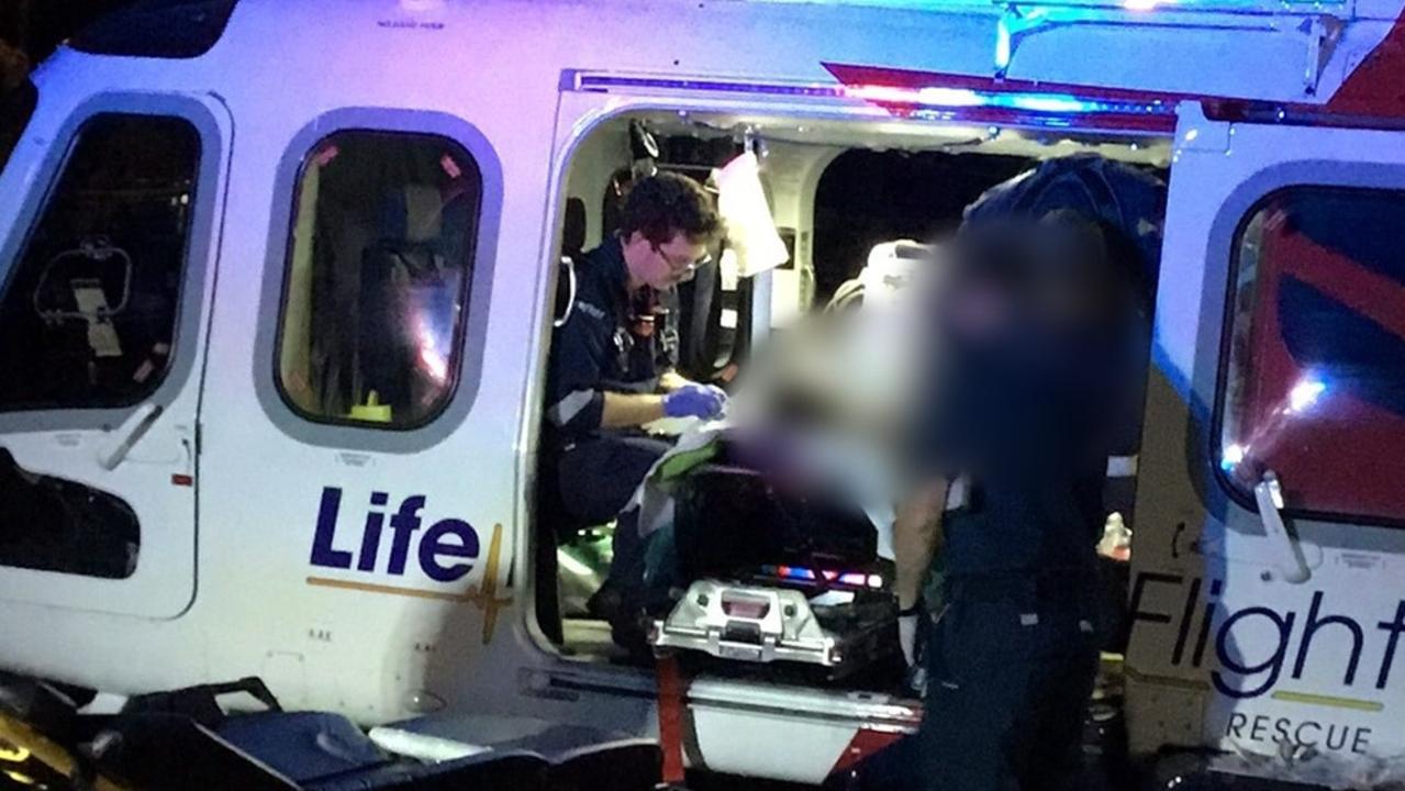 Boy flown to hospital from Goomeri with 'significant' burns caused by fire. Picture: LifeFlight