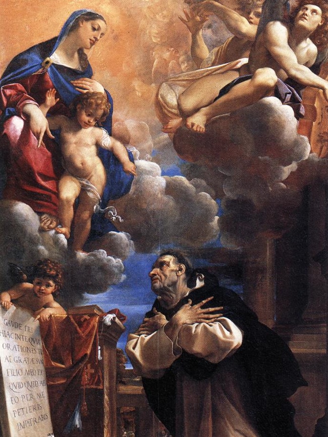 Ludovico Carracci – The Virgin appears to Saint Hyacinth, 1592, Paris, Louvre