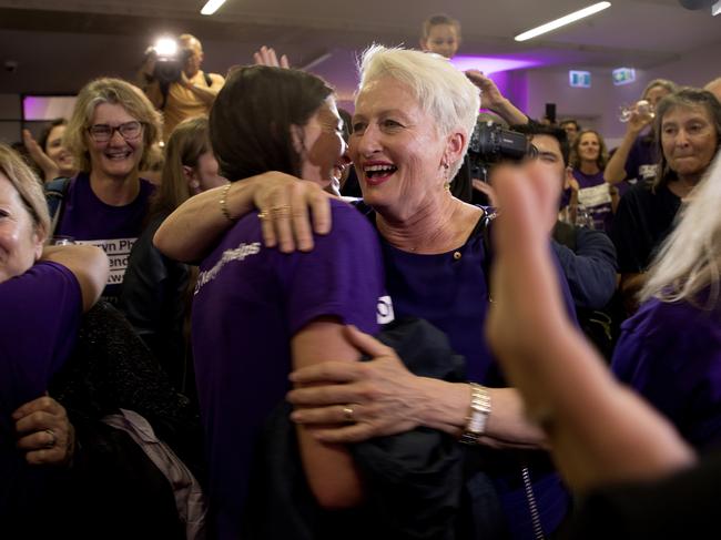 Dr Kerryn Phelps may have celebrated too early. Picture: AAP Image/Chris Pavlich