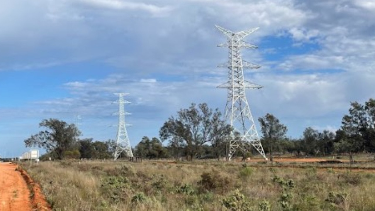 Project EnergyConnect is a $2.3bn transmission interconnector linking power grids in South Australia and NSW. Picture: Supplied