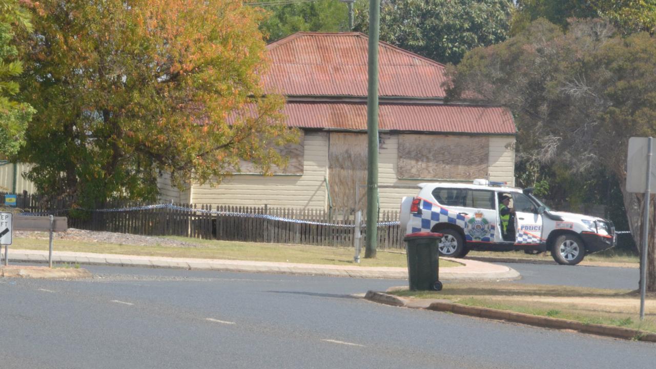 Police have established a crime scene at a River Road property, Kingaroy, as they continue to investigate the suspected death of 28-year-old Kingaroy man Jayden Usher.