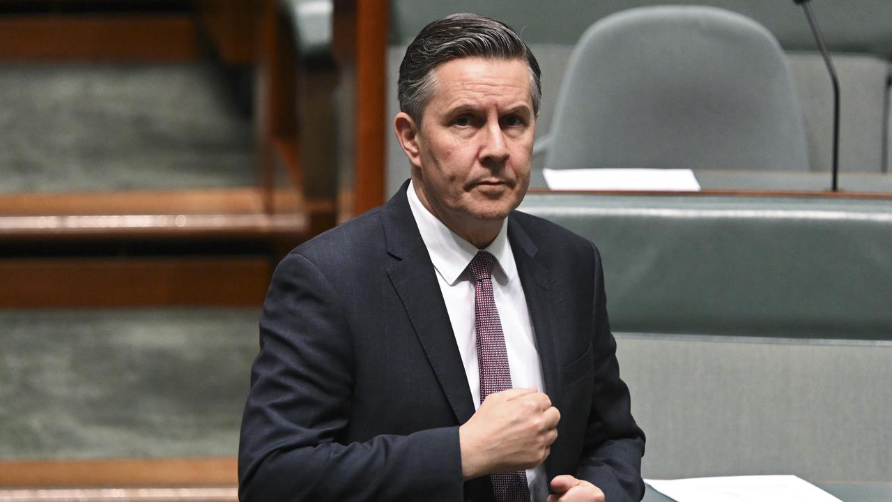 Health Minister Mark Butler was criticised for not rolling out an awareness campaign. Picture: NCA NewsWire / Martin Ollman