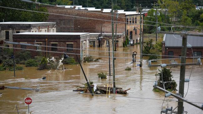 Heavy rains are hampering search and rescue efforts, with an estimated 600 people still missing after the furious storm unleashed. Picture: Getty Images via AFP