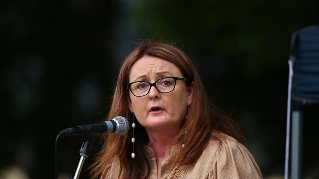 Queensland Council of Unions President Kate Ruttiman. Picture: David Clark