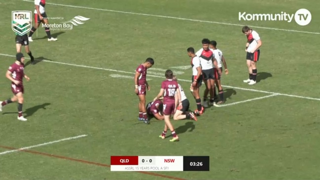 Replay: ASSRL National Championships - QLD Maroon vs NSWCIS (15)