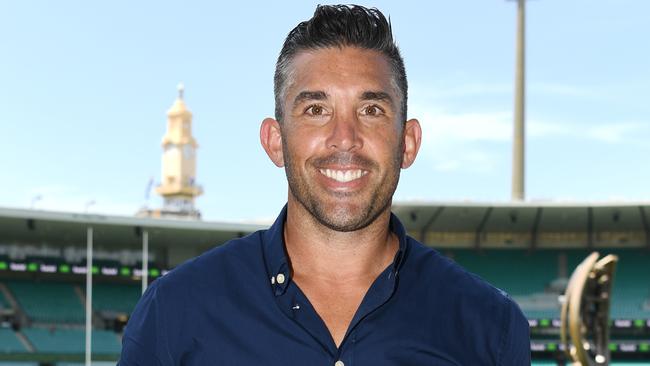 27/2/1019 Former footballer Braith Anasta poses for photographs at the Fox League Launch in the SCG, Sydney. Tracey Nearmy/Daily Telegraph