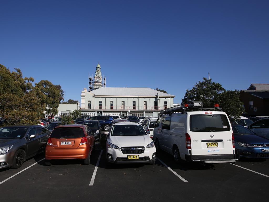 The carpark on Marion St in Leichhardt is one proposed conversion site.