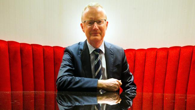 Philip Lowe, governor of the Reserve Bank of Australia (RBA), poses for a photograph at a Queensland Economic Society event in Brisbane, Australia, on Thursday, May 4, 2017. Australia's central bank chief had a reminder Thursday for borrowers that have helped send household debt to record levels: interest rates will one day rise. Photographer: Patrick Hamilton/Bloomberg