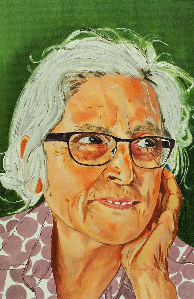 'Vicki of Jacana' won the 2022 Portrait of a Senior Territorian Art Award and will be acquired by the Northern Territory Government for its permanent collection. Picture: Supplied