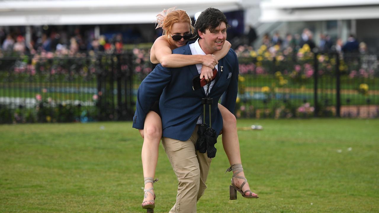 What a gentleman. Picture: Dan Himbrechts/AAP