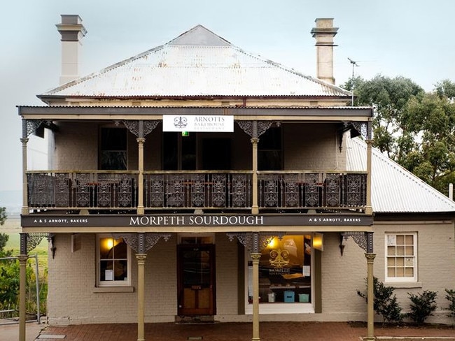 The historic Arnott bakehouse.