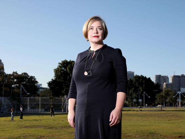 Cr Linda Scott, pictured in Prince Alfred Park, is passionate about parklands. Picture by Damian Shaw