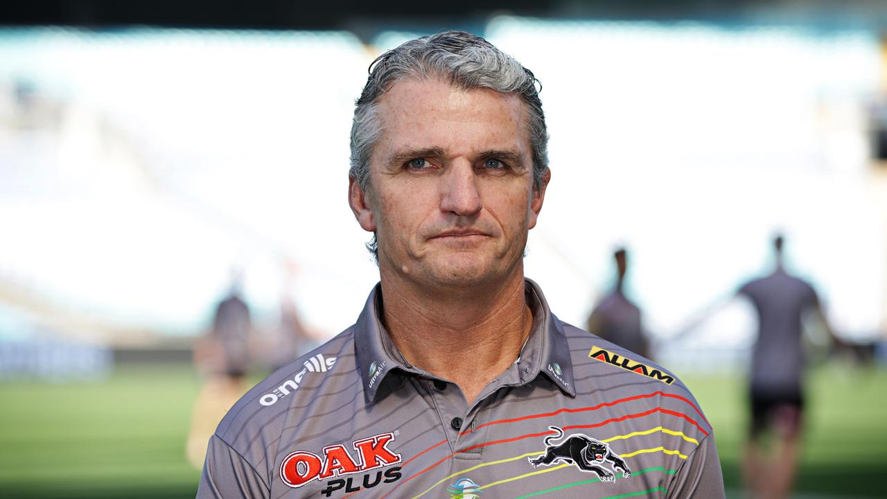 Ivan Cleary denied the situation had any impact on Penrith’s loss to the Warriors. Picture: Adam Yip