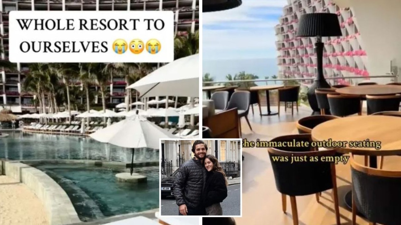 Couple’s stunning find inside 5-star resort