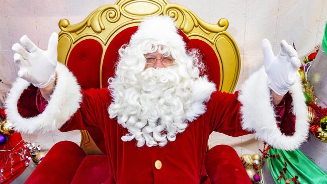 Santa at the Caboolture Christmas Carols. (AAP Image/Richard Walker)