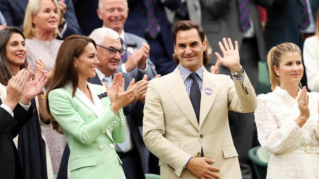 That’s Ms Zaghari-Ratcliffe on the left. Picture: Clive Brunskill/Getty Images