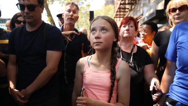 Swedish climate activist Greta Thunberg has inspired the protests. Picture: Spencer Platt/Getty Images/AFP