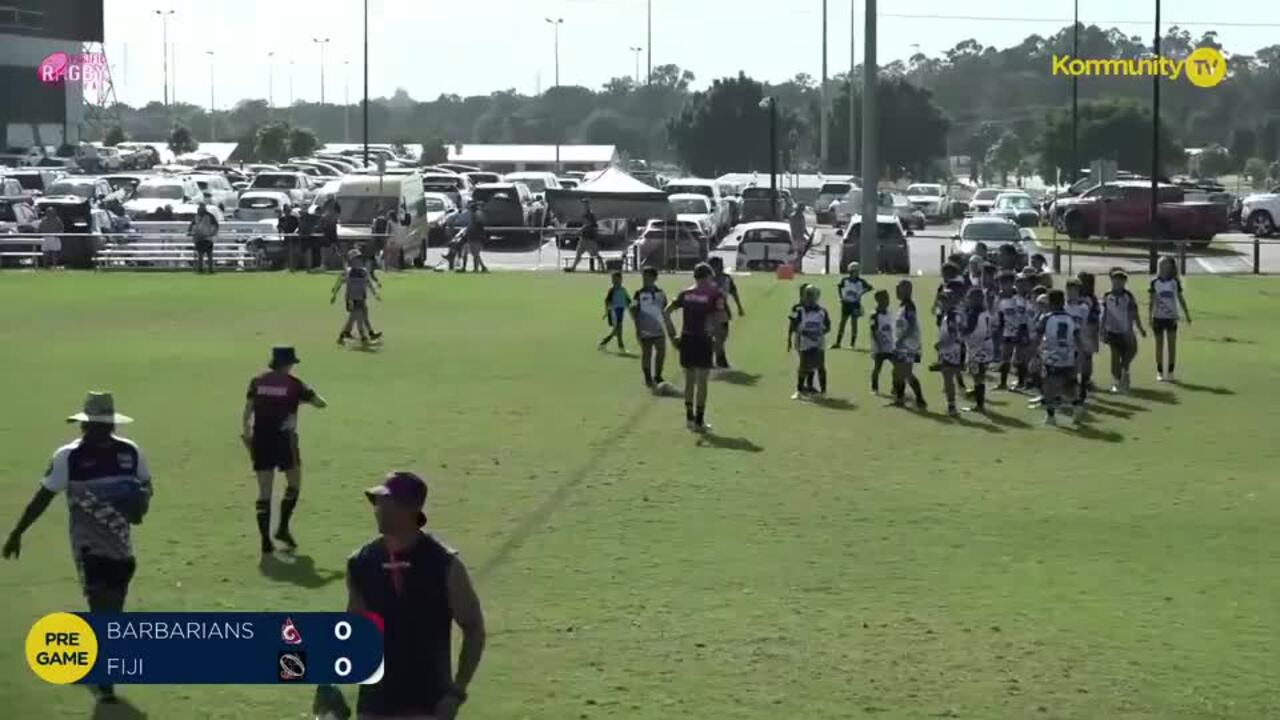 Replay: Queensland Barbarians v Queensland Fiji (U10) - 2024 Pacific Youth Rugby Festival Day 2