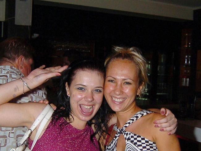 Anna Fomicheva and Anastasia Fursova at the Embassy Pic Bryan Lynch AD296176