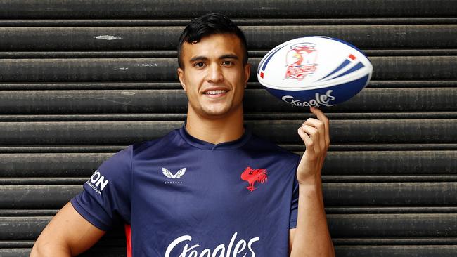 Roosters star Joseph Suaalii is top of Rugby Australia’s hit list. Picture: Sam Ruttyn