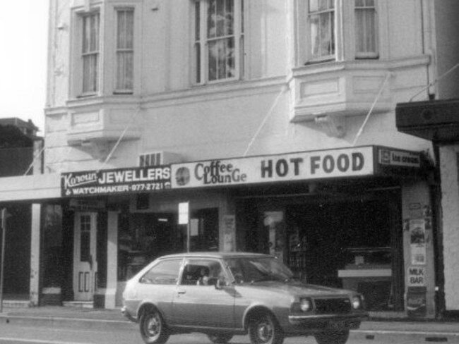 Karoun Jewellers, on the ground floor of the Savings Bank Flats at 57 West Esplanade, was the business of Gladys Berejiklian's uncle. Photo Manly Library